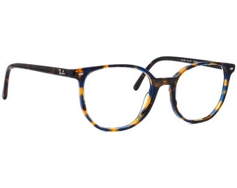 Ray-Ban Sunglasses Frame Only RB 2197 Elliot 1356/3M Polished Yellow & Blue Havana Square 52 mm
