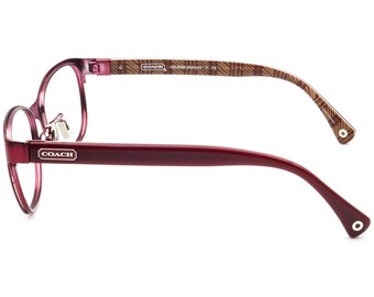 Coach Eyeglasses HC 5039 (ashlyn) 9134 Satin Burgundy B-shape