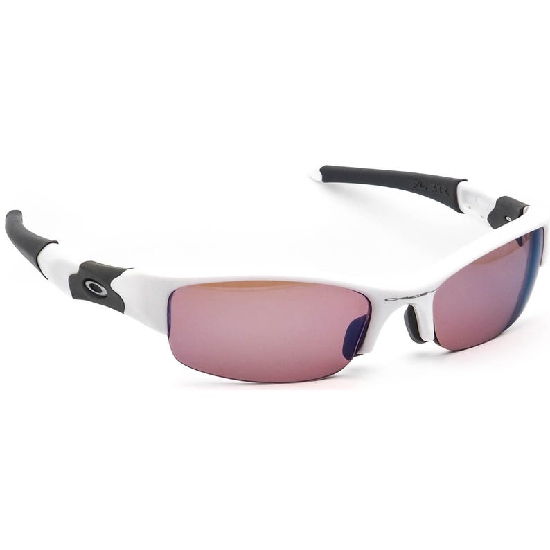 Oakley Men's Rx Sunglasses Frame Only Flak Black Wrap 61 mm image 1
