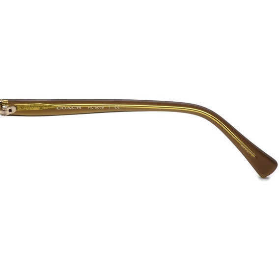 Coach Eyeglasses HC 6089 5400 Olive Brown Gradient  display picture 3