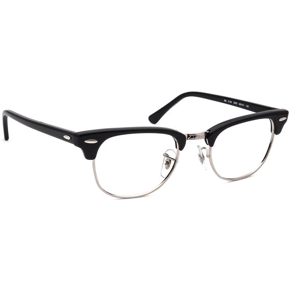 Ray ban Eyeglasses RB 5154 2000 Polished Black silver Square Frame