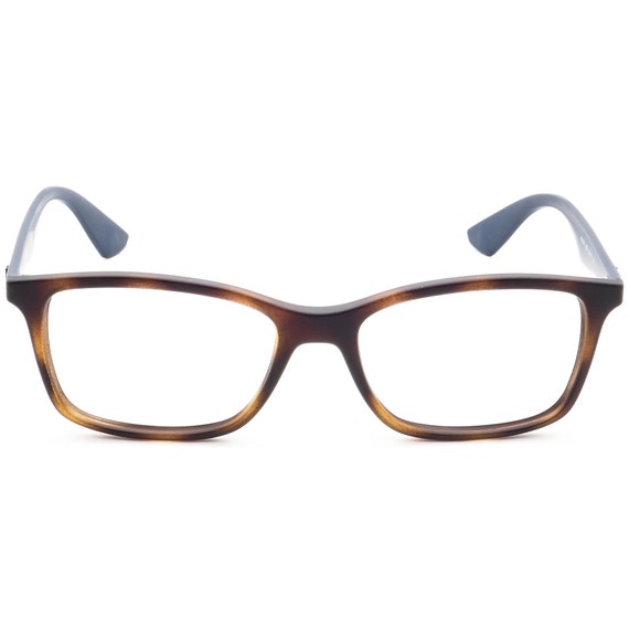 Ray-Ban Eyeglasses RB 7047 5574 Matte Tortoise/Navy Blue