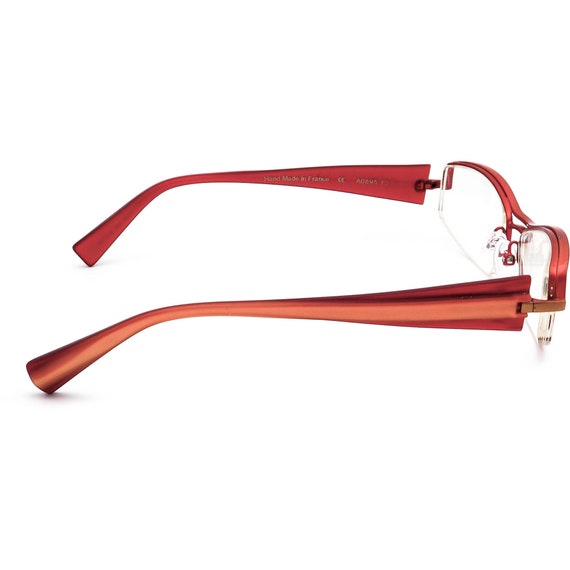 Alain Mikli Eyeglasses A0695.12 Red&Orange Half R… - image 6