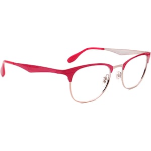 Ray-Ban Eyeglasses RB 6346 2974 Pink&Silver Browline Metal Frame Italy 50-19 140