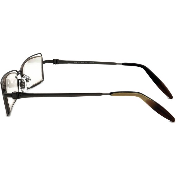 Traction Productions Eyeglasses Gunmetal Rectangu… - image 5