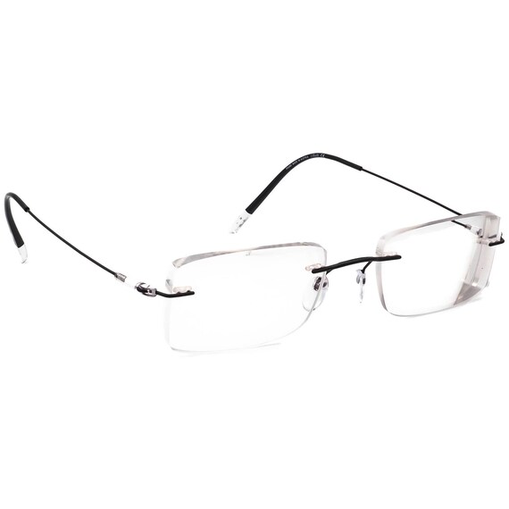 Silhouette Eyeglasses 5500 BH 9140 Dynamics Colorwave Black  display picture 2
