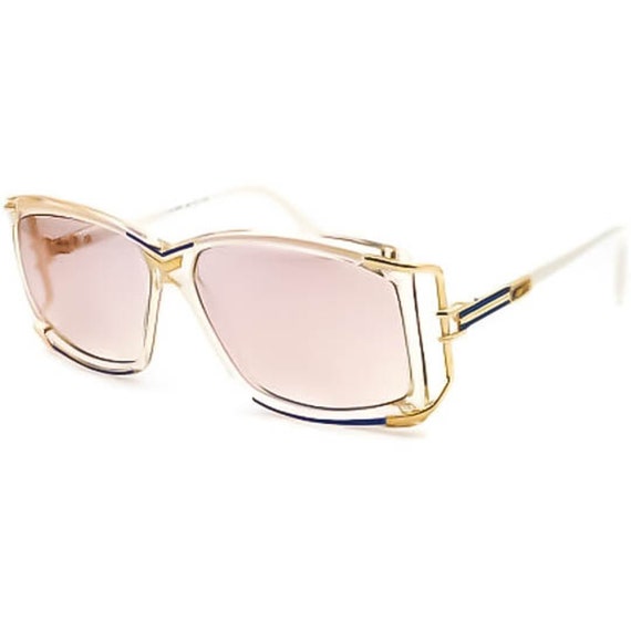 Cazal Sunglasses MOD 179 COL 263 Gold/White/Blue … - image 3