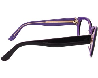Kate Spade X31P VW Women\'s Sunglasses Brown/Purple56mm New Designer Eyewear Kate Spade Ginnie/P/S X31P VW Black Purple Rectangle  main image 3