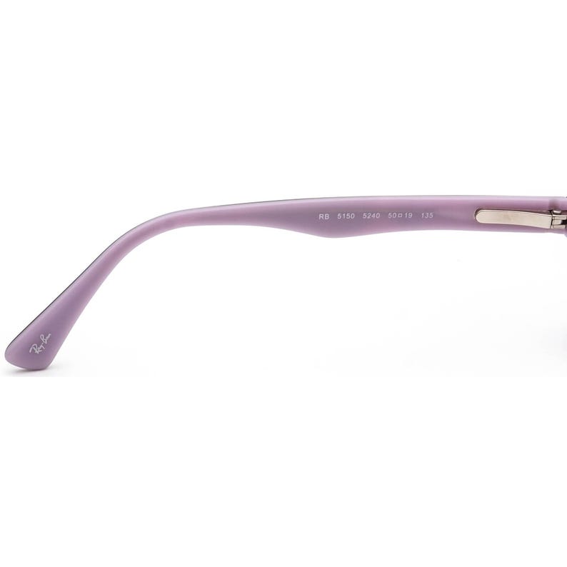 Occhiali da vista Ray-Ban RB 5150 5240 Avana scuro su montatura rettangolare lavanda 50[]19 135 immagine 7