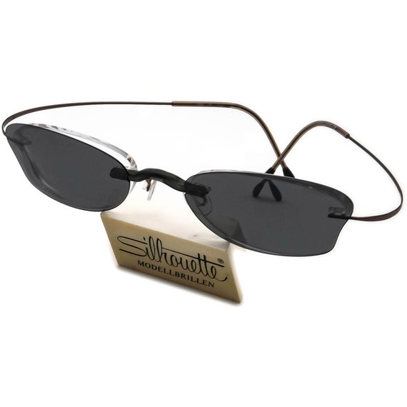 Silhouette Rx Sunglasses Frame Only 7395 40 6055 … - image 2