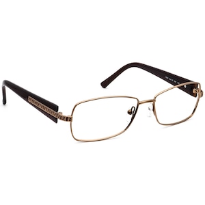 Fendi Women&#39;s Eyeglasses F933 209 Brown Rectangular Frame Italy 54[]15 135