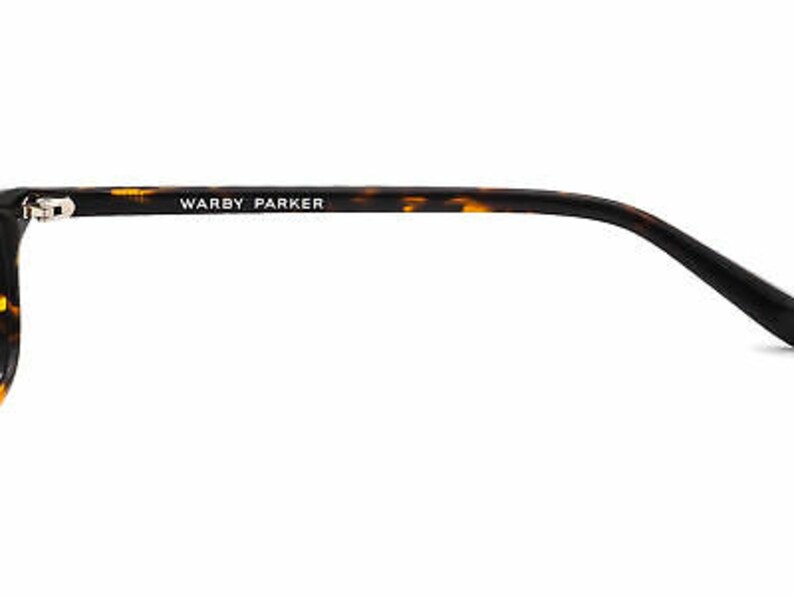 Warby Parker Eyeglasses Oliver 200 Dark Tortoise Rectangular Frame 4818 140 image 8