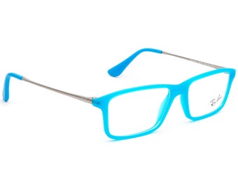 Ray-Ban Junior Eyeglasses RB 1541 3618 Matte Blue/Silver Rectangular Frame 49[]14 130