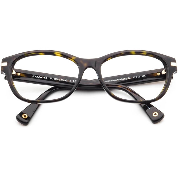 Coach Eyeglasses HC 6050 Lakota 5227 Dark Tortois… - image 6