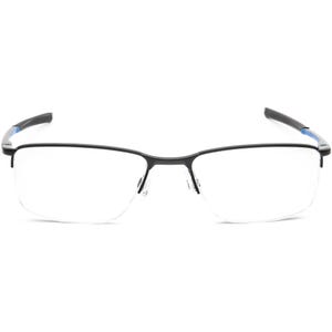 Oakley-bril voor heren OX3218-0454 fitting 5,5 satijnzwart halve rand metalen frame 54[]18 136 afbeelding 2