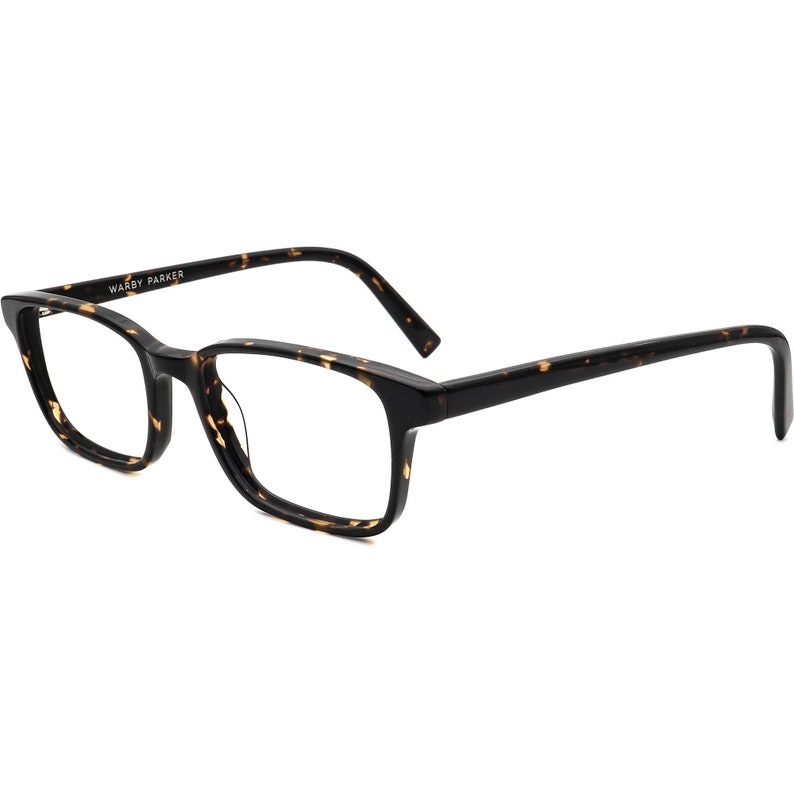 Warby Parker Eyeglasses Crane 200 Tortoise Rectangular Frame 52[]18 145 ...