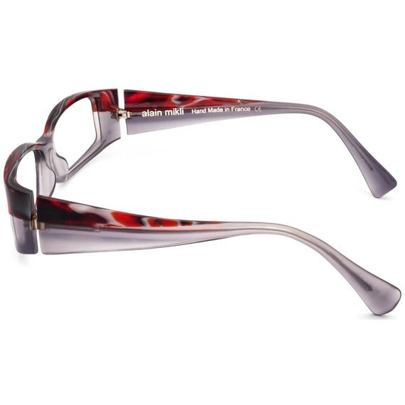 Alain Mikli Eyeglasses AL04120202 Gray/Red Marble… - image 5