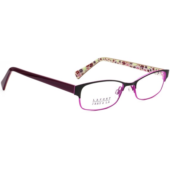 Lafont Issy & La Eyeglasses Lovely 445 Black/purple Frame - Etsy