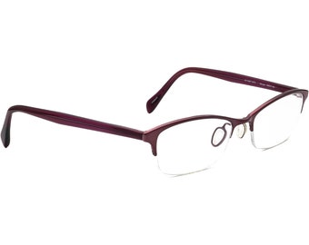 Jimmy Choo Eyeglasses 58 FZ6 Matte Dark Brown on Gold Half  display picture 2
