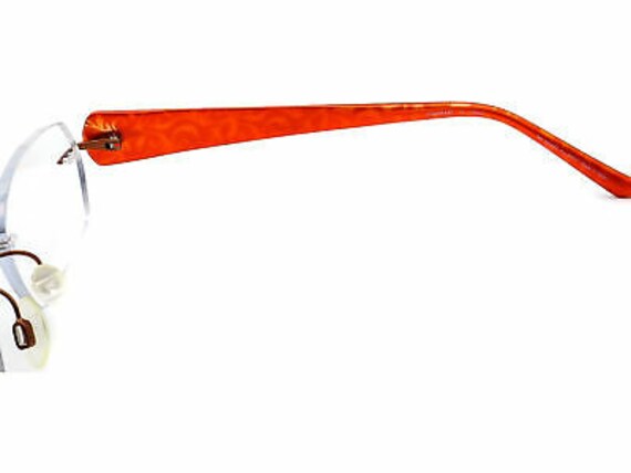 Charmant Eyeglasses CH 10927 OR Titanium Orange R… - image 9