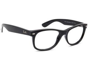 Ray-Ban Sunglasses Frame Only RB 2132 New Wayfarer 901L Polished Black Square Italy 55 mm