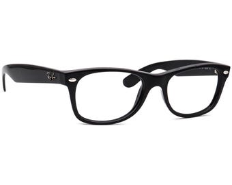 Ray-Ban Sunglasses Frame Only RB 2132 New Wayfarer 901 Polished Black Square Italy 52 mm