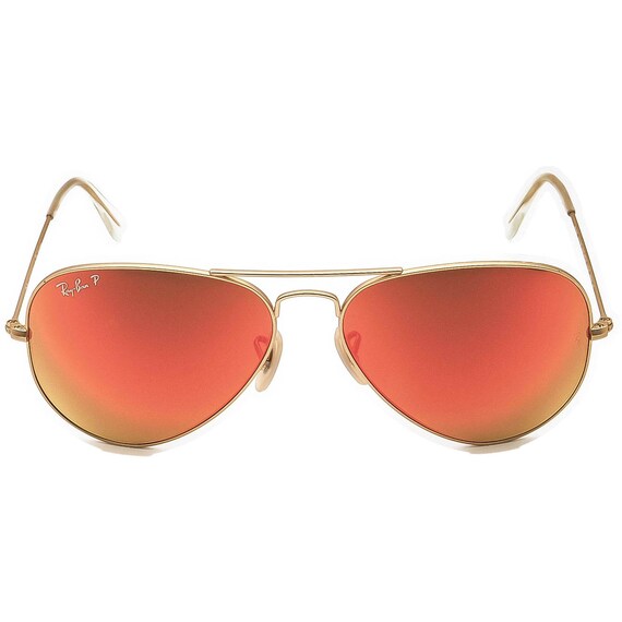 Ray-ban Sunglasses RB 3025 Aviator Large Metal 112/4D Gold  display picture 3