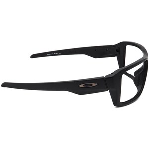 Oakley Men's Sunglasses Frame Only OO9380-0166 Double Edge Matte Black Square USA 66 mm image 4