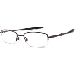 Oakley Eyeglasses Sculpt 6.0 Pewter Half Rim Metal Frame 53[]18 142