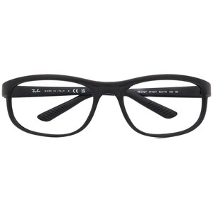 Ray-Ban Sunglasses Frame Only RB 2027 W1847 Matte Black Predator Italy 62 mm image 6