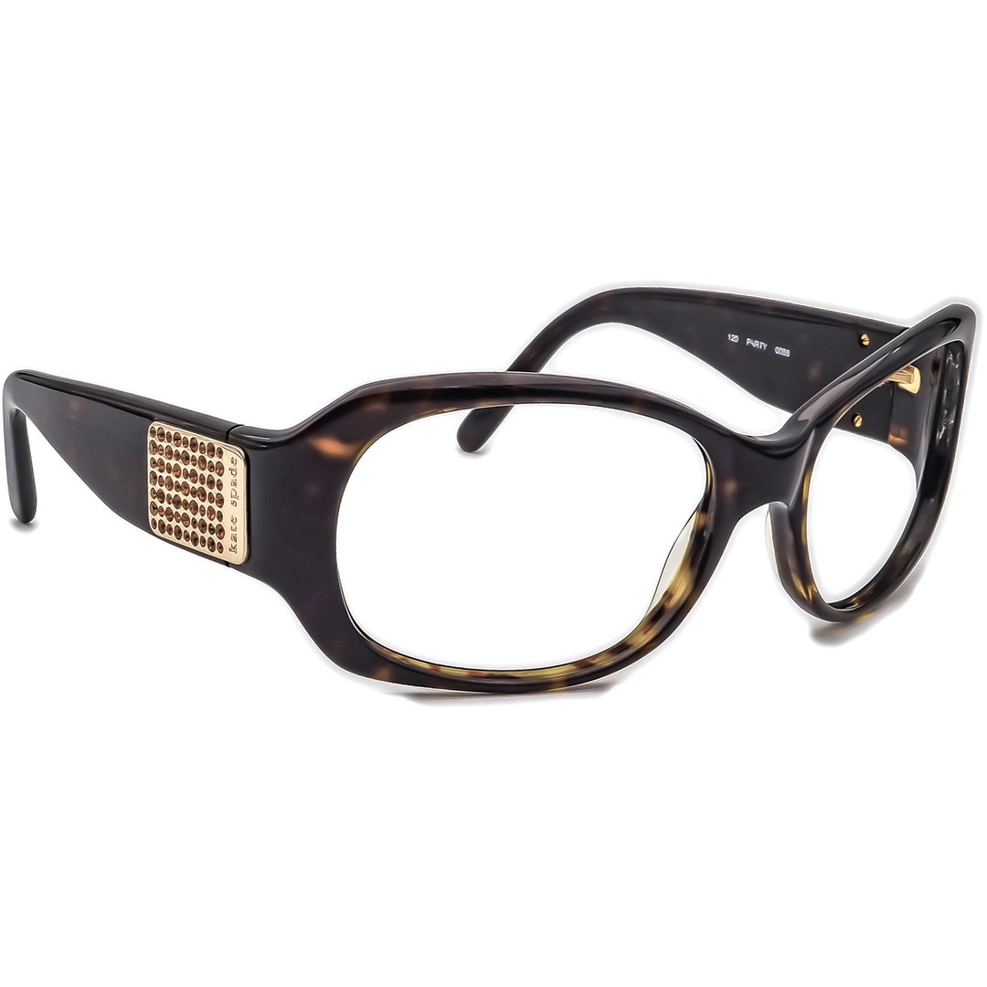 Kate Spade Sunglasses Frame Only Party 0086 Dark Tortoise 