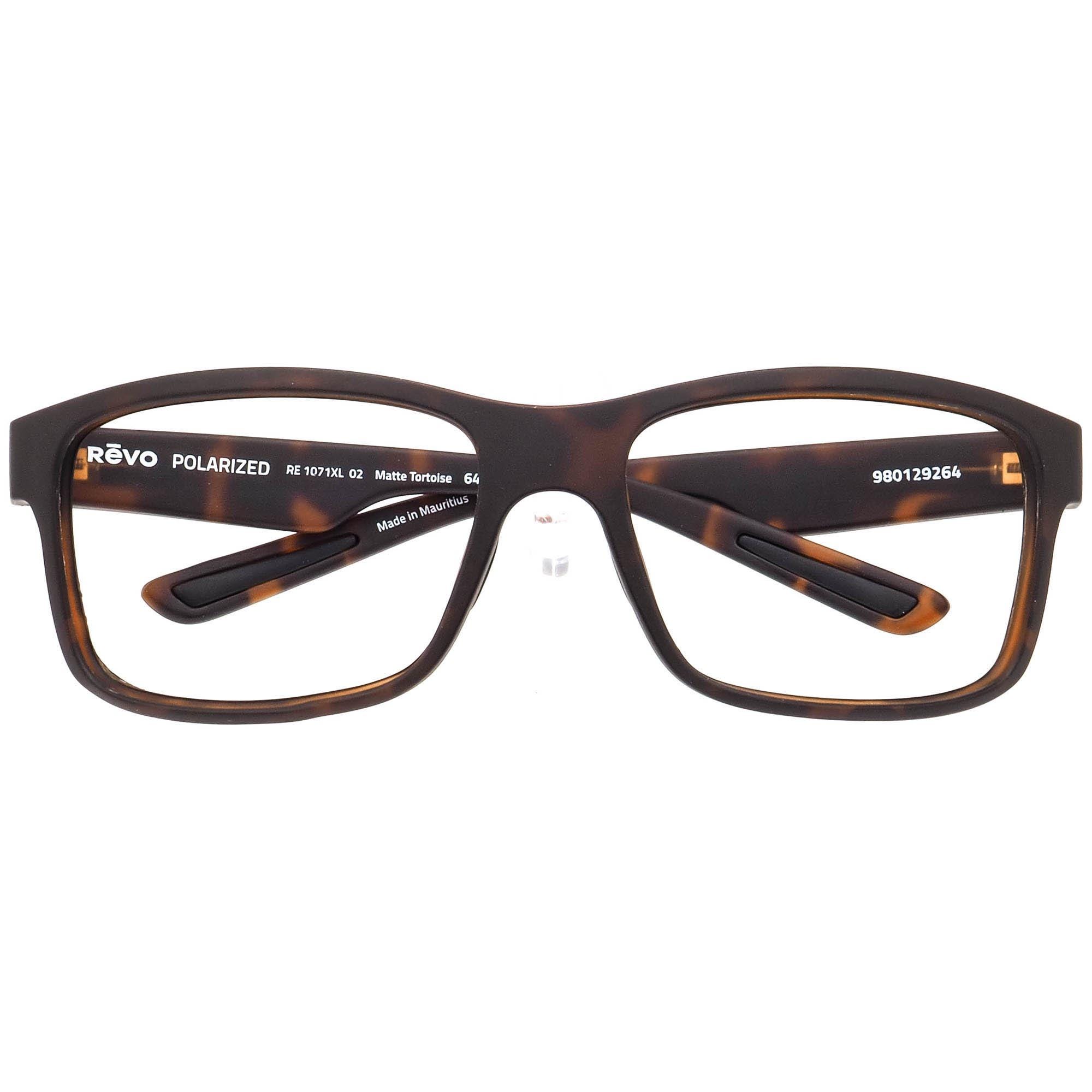Revo Sunglasses Frame Only RE 1071XL 02 Matte Tortoise 