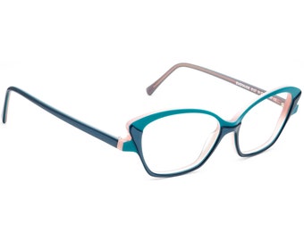 Jean Lafont Eyeglasses Emeraude 3127 Blue/Pink Cat Eye Frame France 51[]13 137