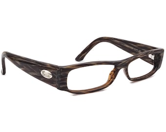 Gucci Eyeglasses GG 2922 LGS Brown Marble Rectangular Frame Italy 51[]13 135