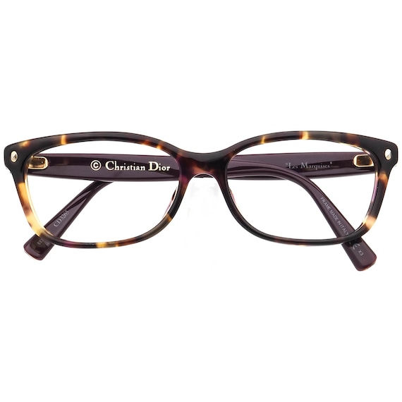 Christian Dior Women s Eyeglasses CD3265 EE5 Les Marquises Tortoise purple Semi Cat Eye Frame Italy 5415 140 Etsy Canada