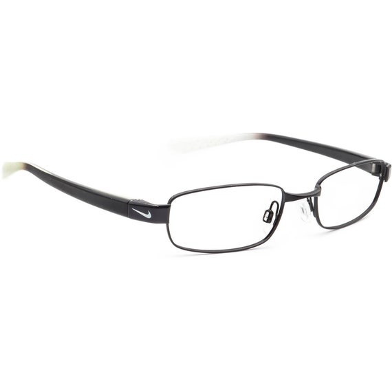Nike Men's Eyeglasses 8091 001 Black Rectangular F