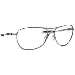 Oakley Men's Sunglasses Frame Only OO4060-06 Crosshair Lead Aviator Metal 61 mm image 1