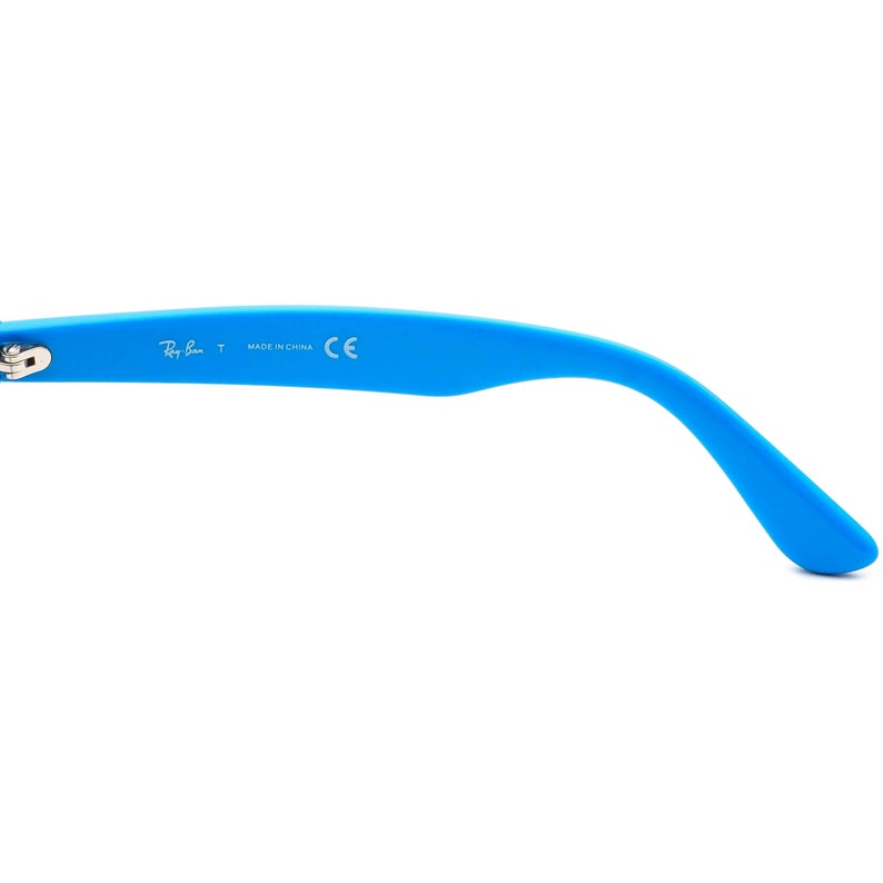 Ray-Ban Kids' Eyeglasses RB 1528 3659 Black on Blue Square Frame 46[]16 125 image 8