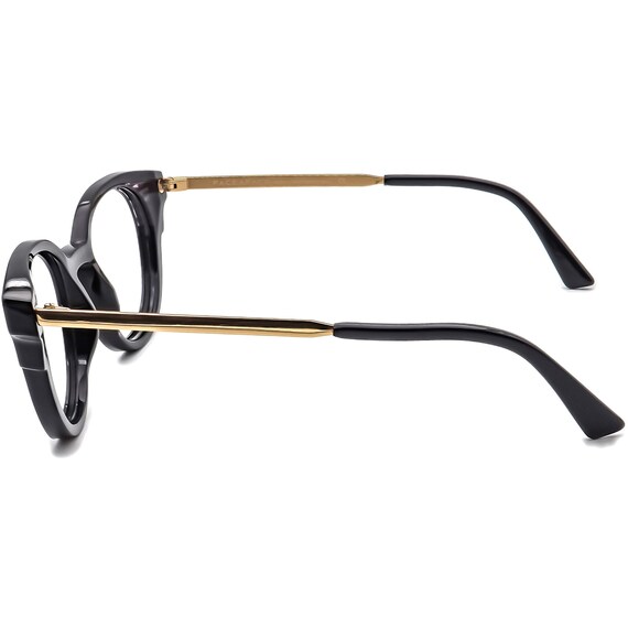 Face A Face Eyeglasses State 1 COL100 Black/Gold … - image 5