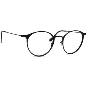 Ray-Ban Eyeglasses RB 6378 2904 Black Round Metal Frame 49[]21 145 image 1