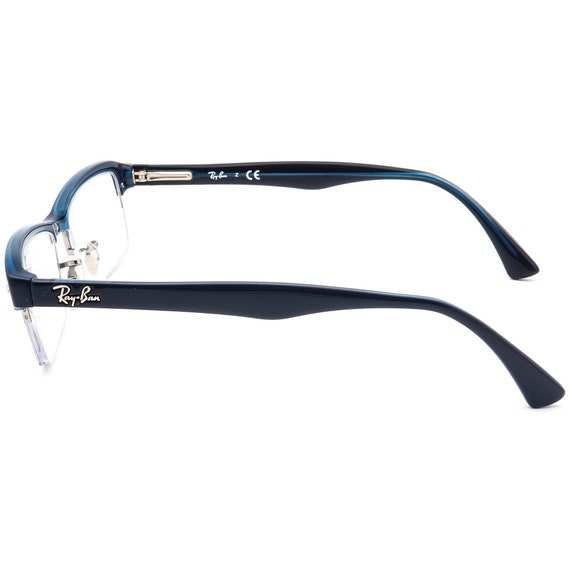 Ray-Ban Eyeglasses RB 7014 5246 Blue Half Rim Fra… - image 5
