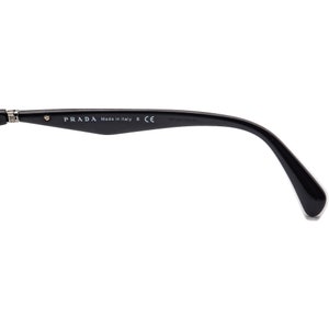 Prada Eyeglasses VPR 15P ZYY-1O1 Black&Clear Gradient Cat Eye Italy 5316 135 image 8