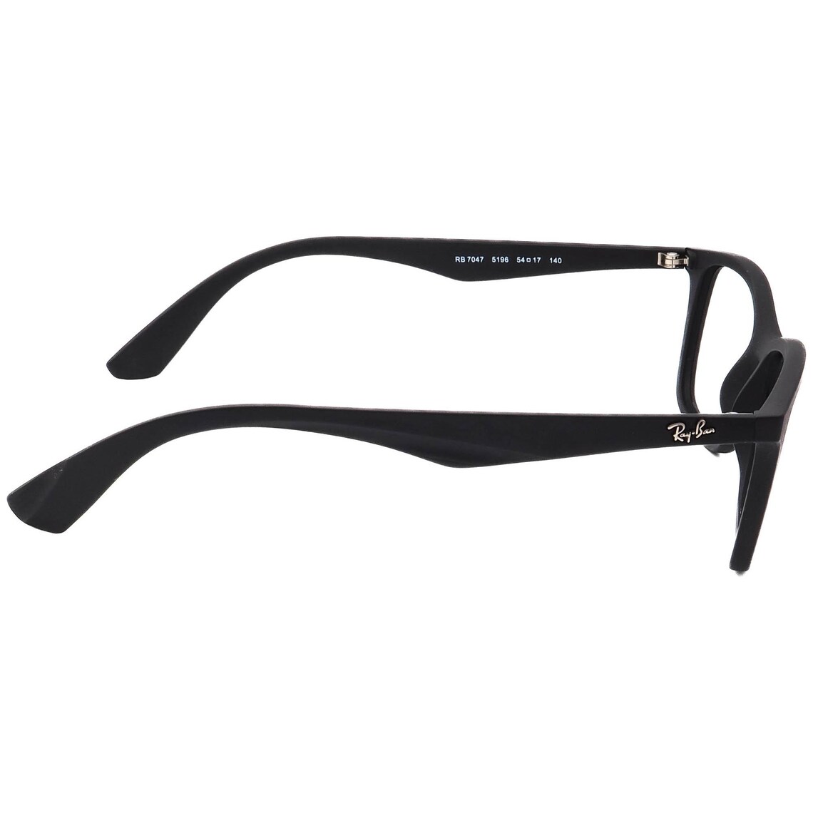 Ray-ban Eyeglasses RB 7047 5196 Matte Black Square Frame 54[]17 140 - Etsy