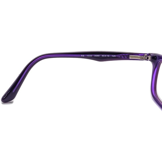 Ray-Ban Kids’ Eyeglasses RB 1532 3589 Purple Rect… - image 6