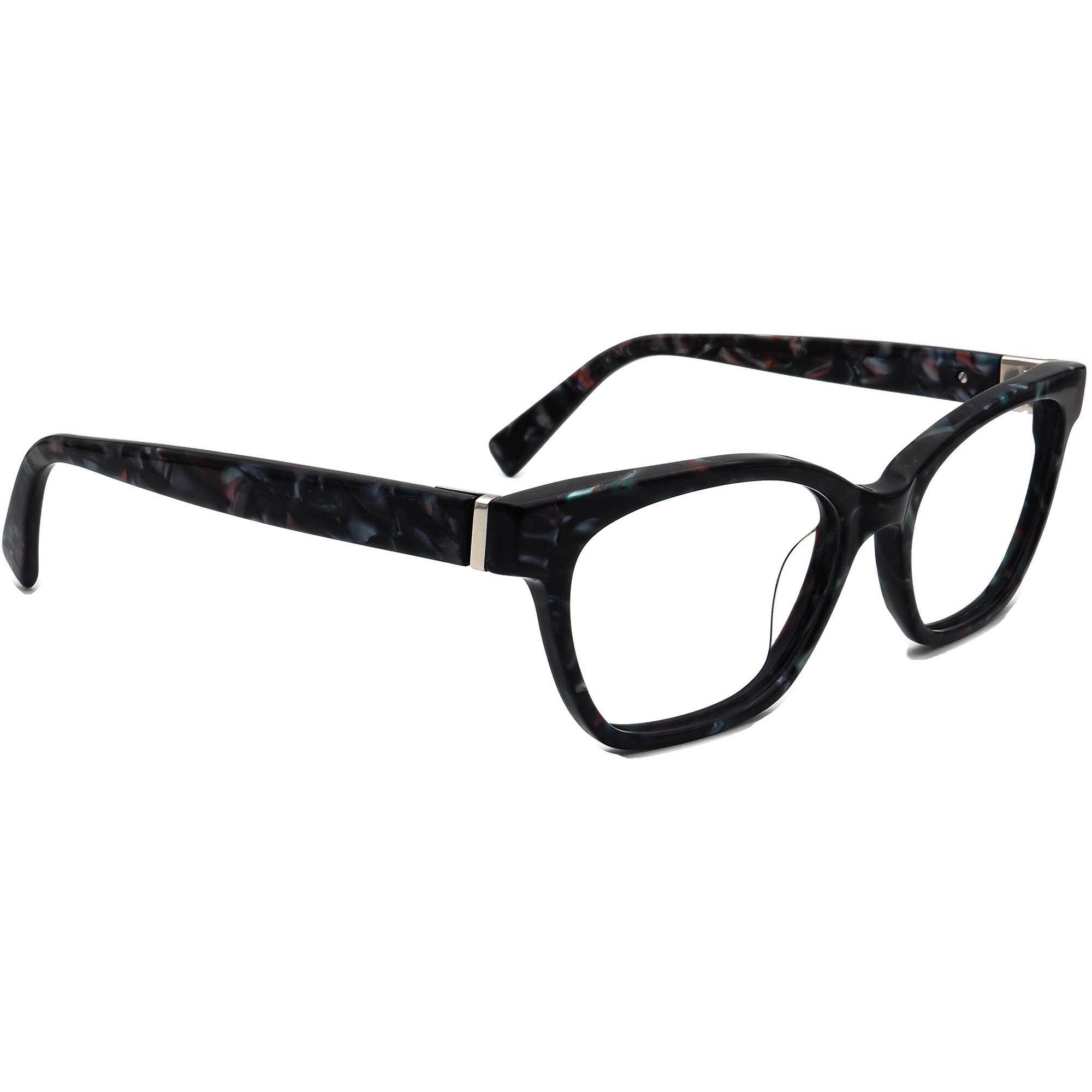 Seraphin Eyeglasses Gray&blue Marble Horn Rim Frame 5418 140 Seraphin Eyeglasses Gray&blue Marble Horn Rim Frame 5418 140