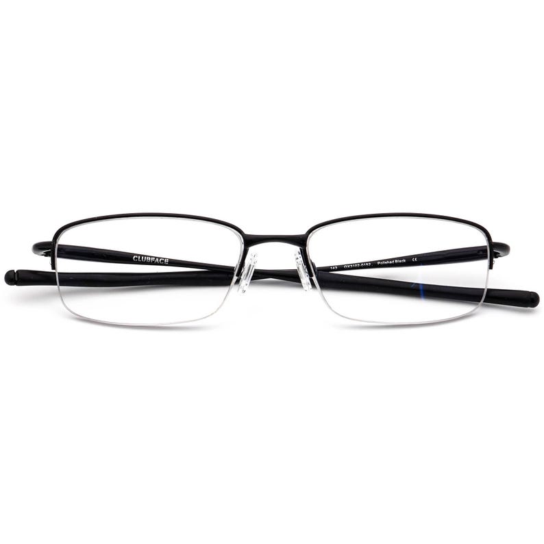 Gafas de sol Oakley para hombre OX3102-0152 Clubface, montura de metal negra pulida, 52[]17 143 imagen 6