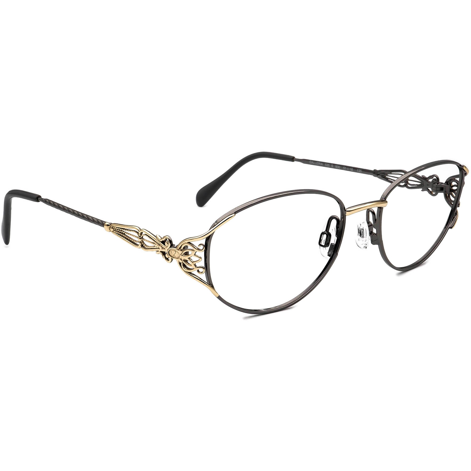 Neostyle Eyeglasses Galleria 535 S 930 Gunmetal&gold Oval  display picture 2