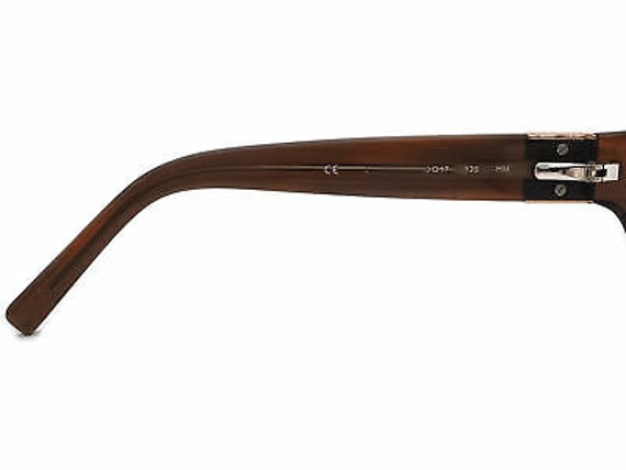 Swarovski Elements Women's Eyeglasses Brown Recta… - image 7