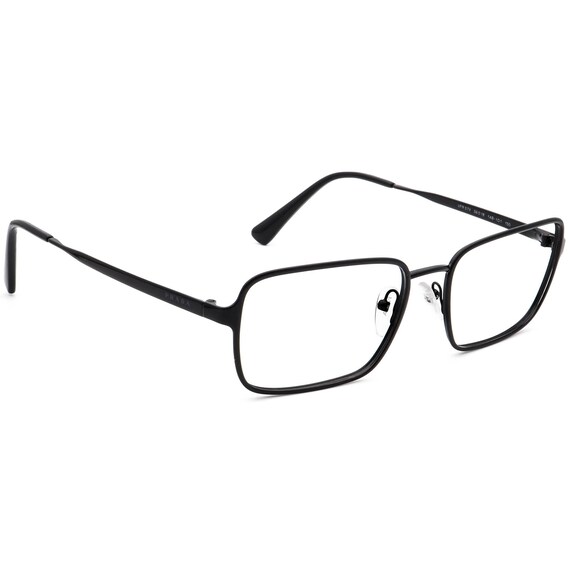 Prada Eyeglasses VPR 57X 1AB-1O1 Black Rectangula… - image 1