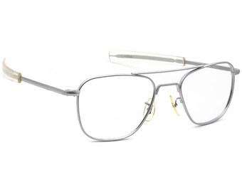 American Optical Vintage Sunglasses Frame Only 5 1/2 Chrome  display picture 2